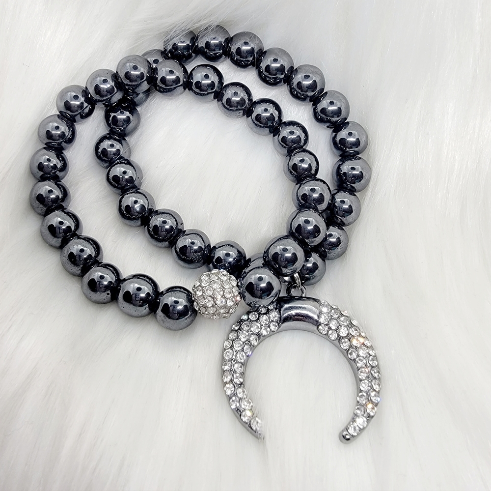 Hematite Bracelet Set